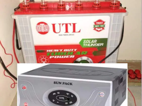  UTL Solar Inverter With Solar Battery
